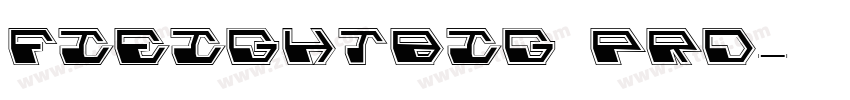 fieightbig pro字体转换